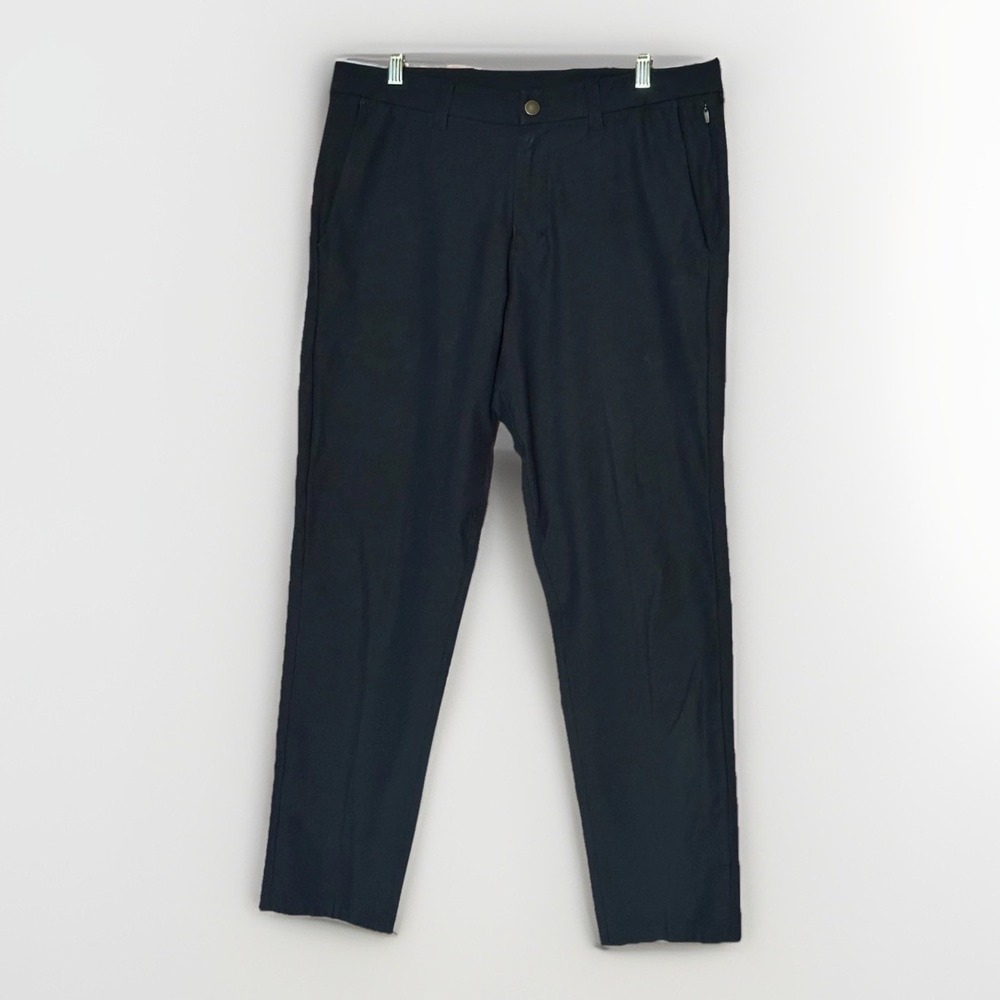 Lululemon Pants Mens 34x29 Blue ABC Slim Fit Commission Warpstreme Commuter Golf